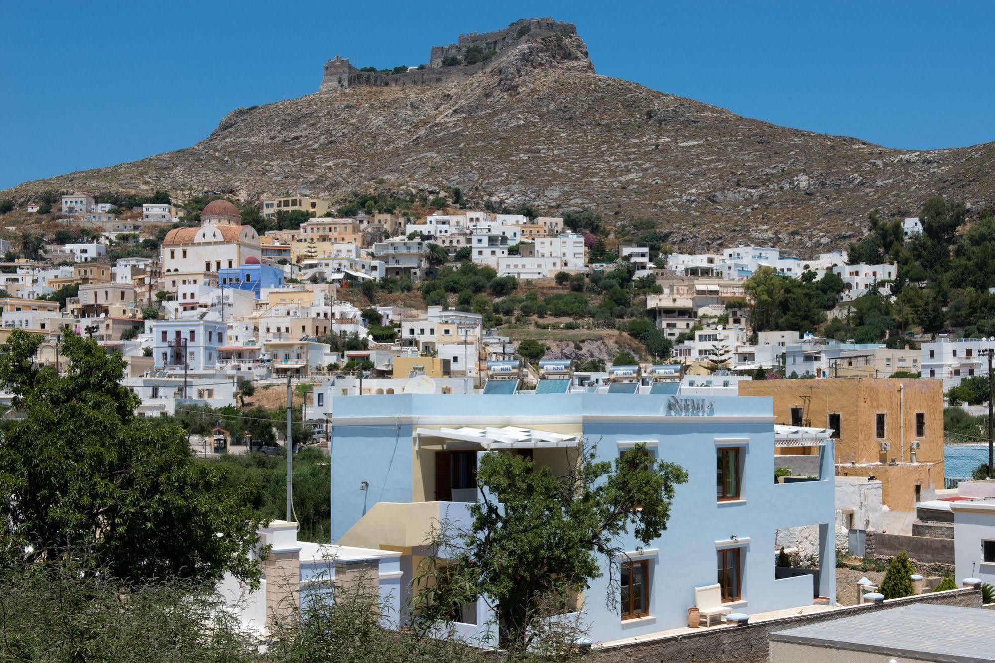 Anemi Leros Apartments Panteli エクステリア 写真