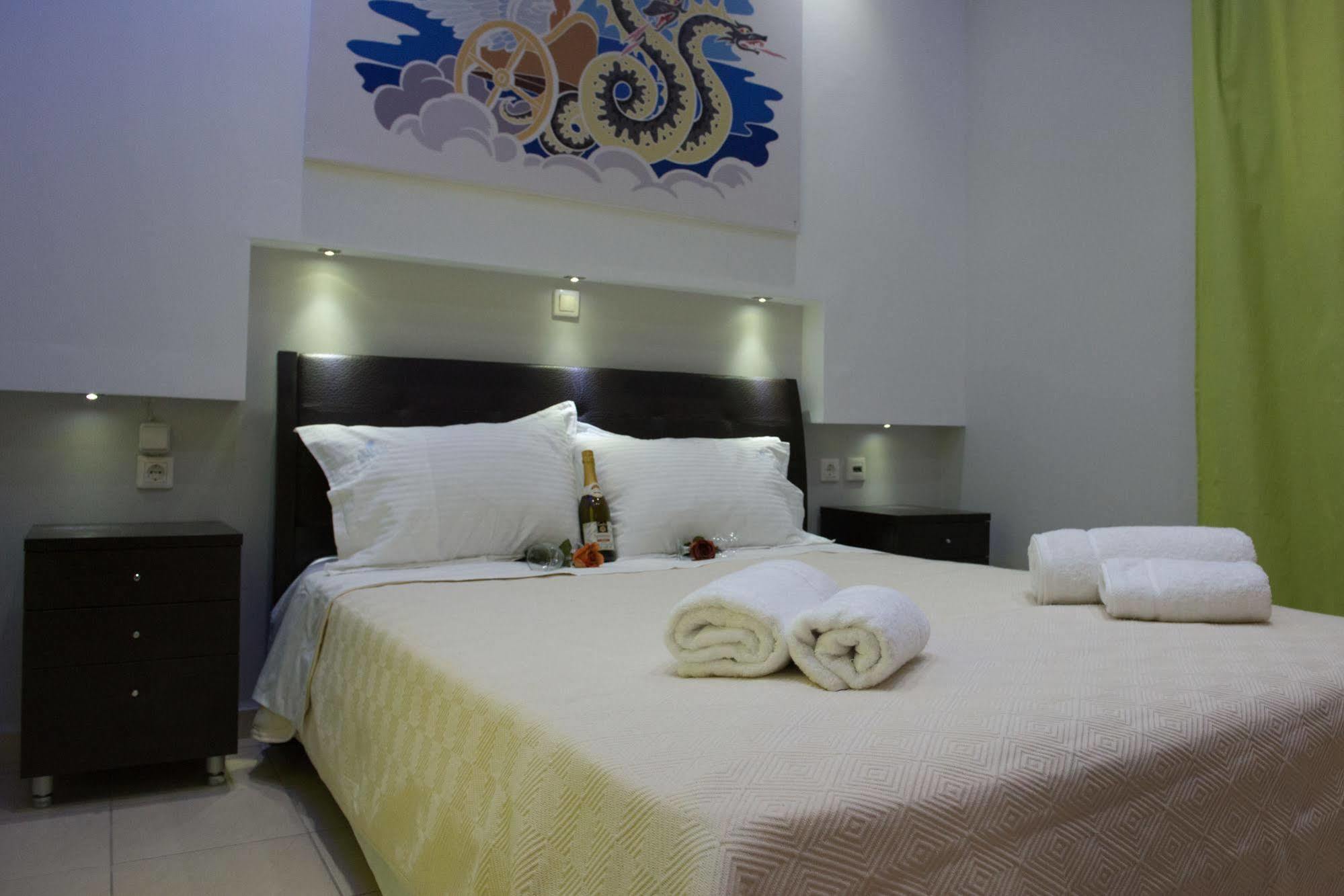 Anemi Leros Apartments Panteli エクステリア 写真
