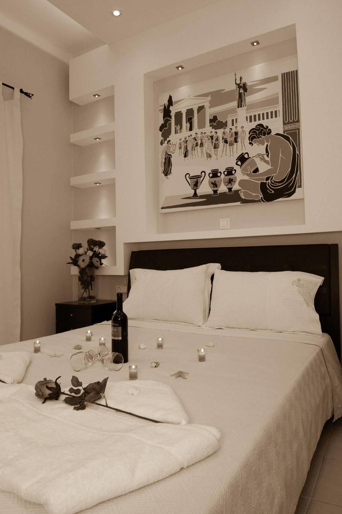 Anemi Leros Apartments Panteli エクステリア 写真